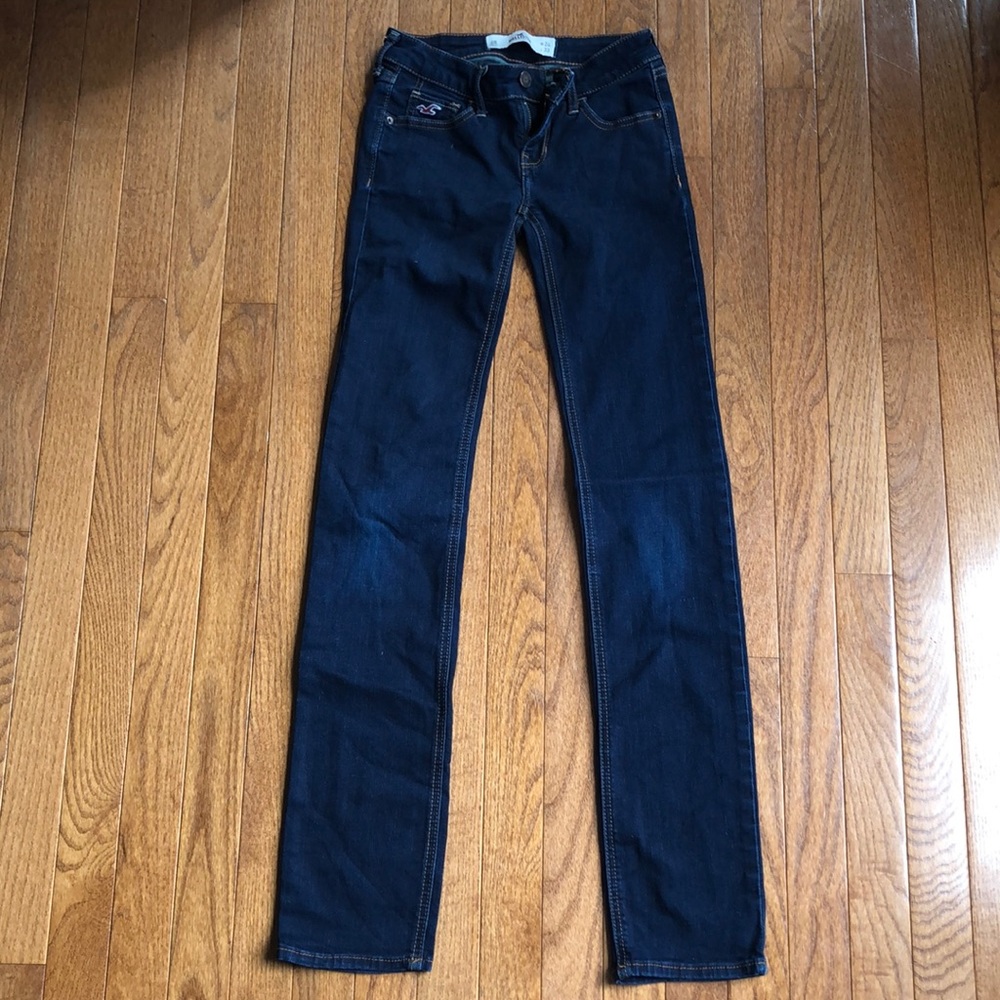 Hollister jeans 0 0R 24 33 long inseam straight